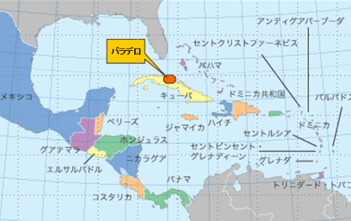 バラデロ地図