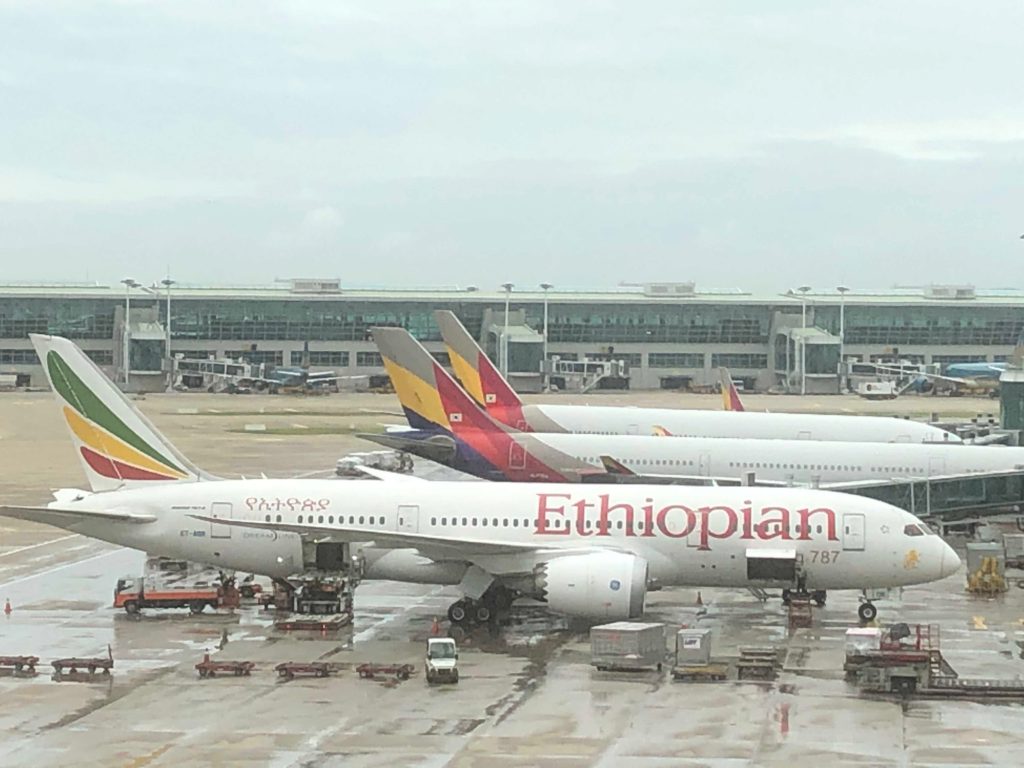 エチオピア航空ボーイング787