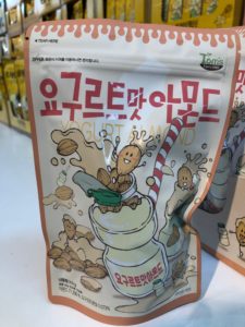 ヨーグルト味のアーモンド