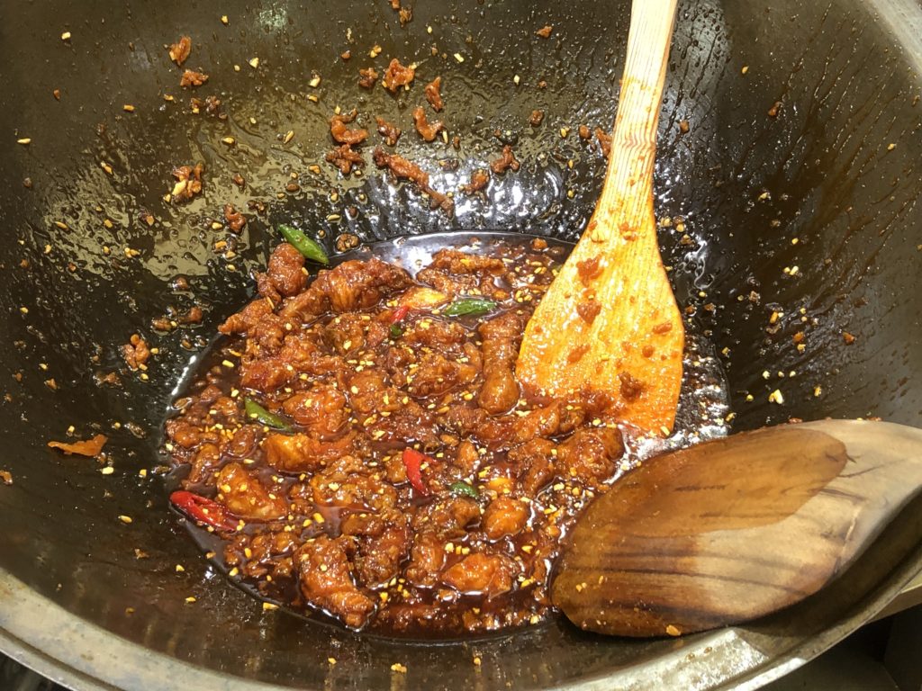 タッカンジョンの辛味ソース