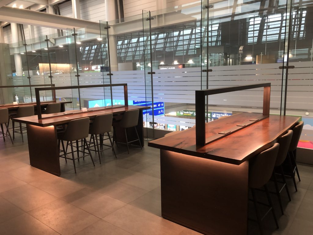 2019年最新仁川空港アシアナ航空ビジネスクラスラウンジの座席