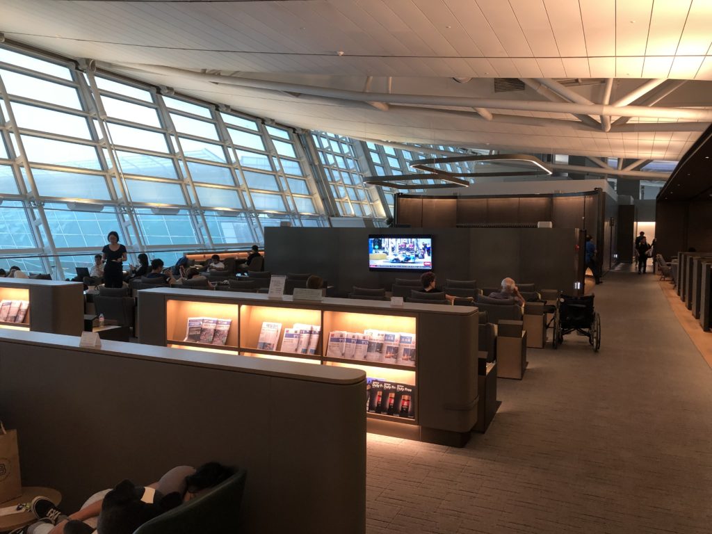 2019年最新仁川空港アシアナ航空ビジネスクラスラウンジの全景