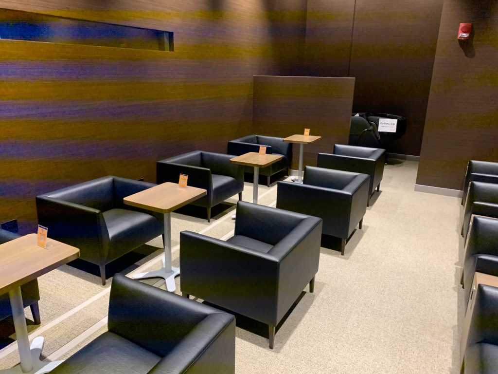 楽天カード アラモアナラウンジに設置されているPremium Room内部の様子