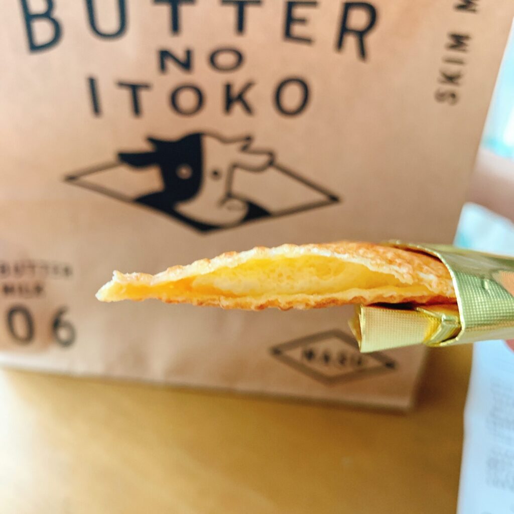 バターのいとこ 中にはたっぷりのミルクジャムが！